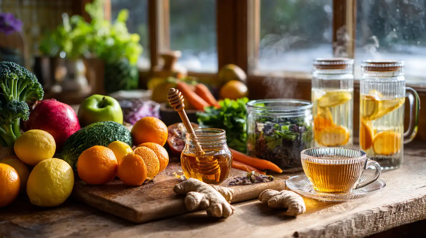 Evde Doğal Bağışıklık Güçlendiriciler